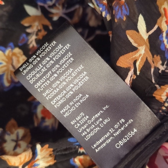 Free People Samara Sleeveless Plunging Neckline Floral Print Tapered Jumpsuit - Picture 11 of 12